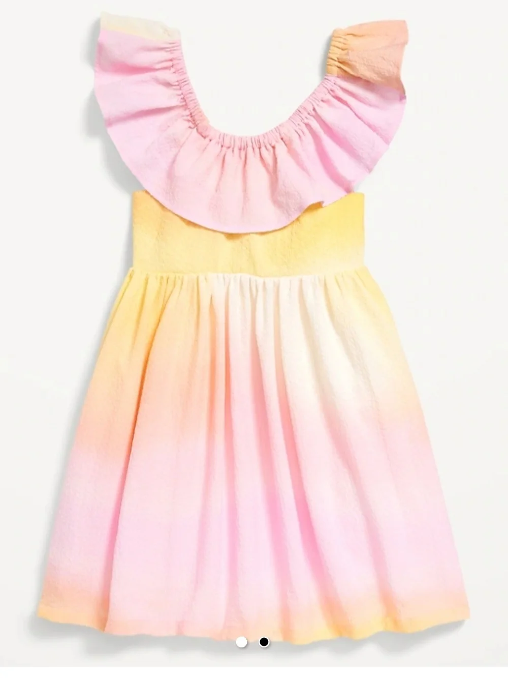 Sleeveless Ruffled Fit and Flare Dress Bundle Toddler Girls